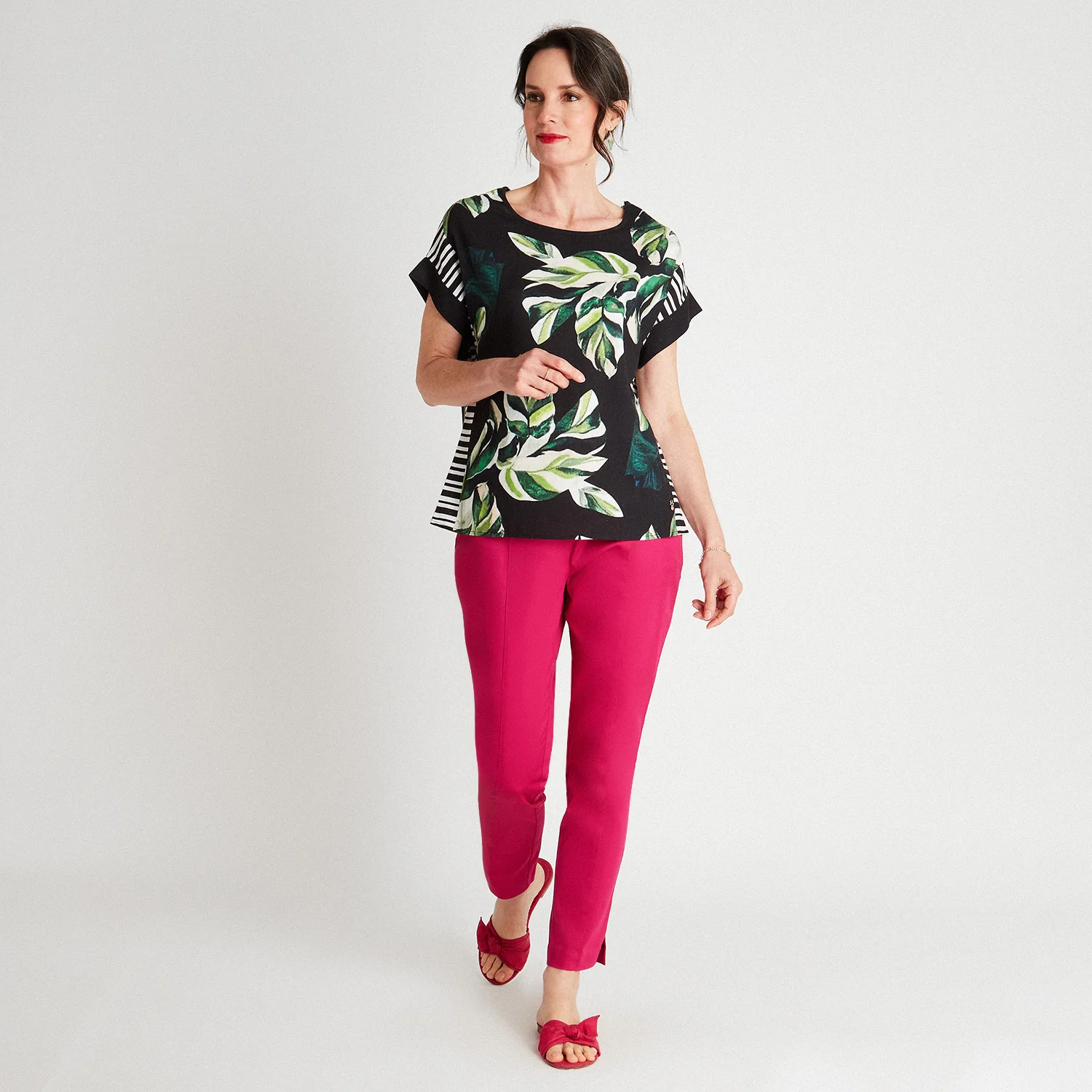 Blusa Lino Manga Corta - Image 4