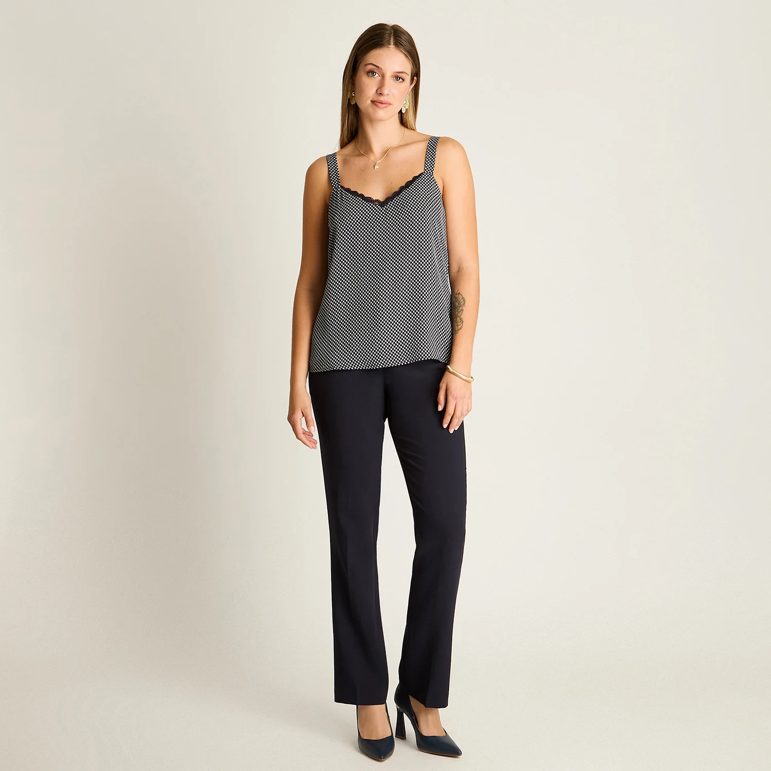 Blusa Pabilo Lencera con Tirantes Ajustables - Image 4