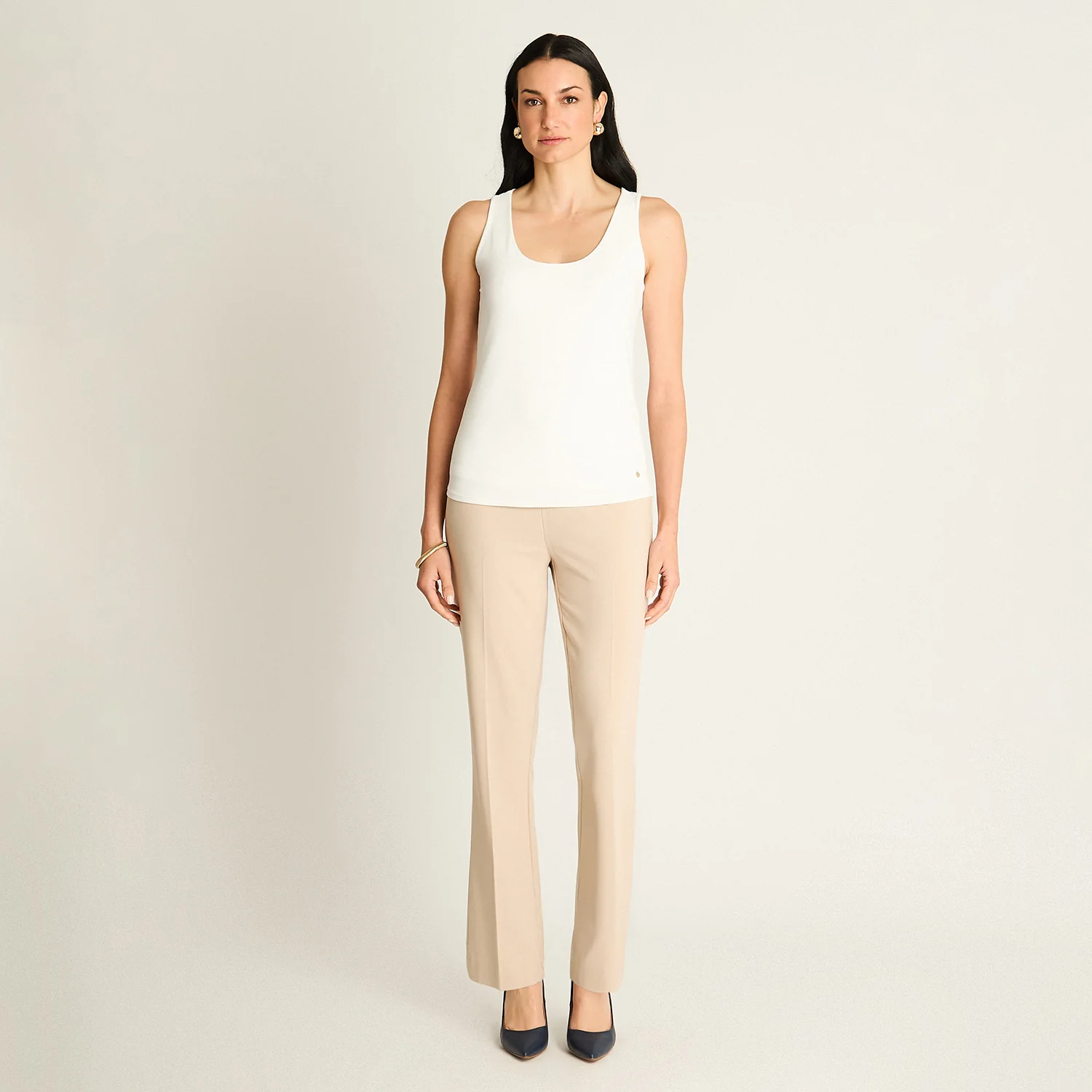 Peto Crudo Sin Mangas de Calce Ajustado - Image 4