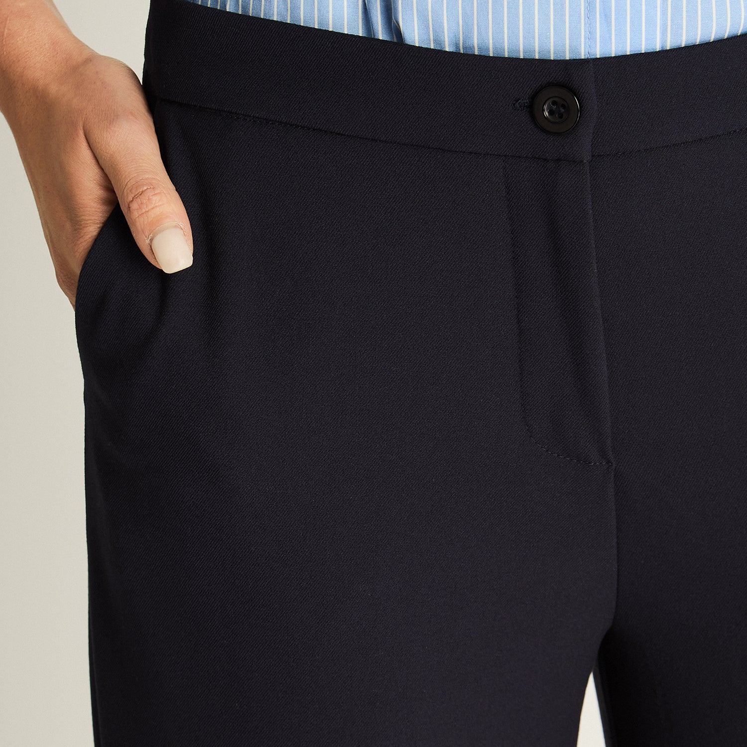 Pantalón Palazzo Azul - Image 4