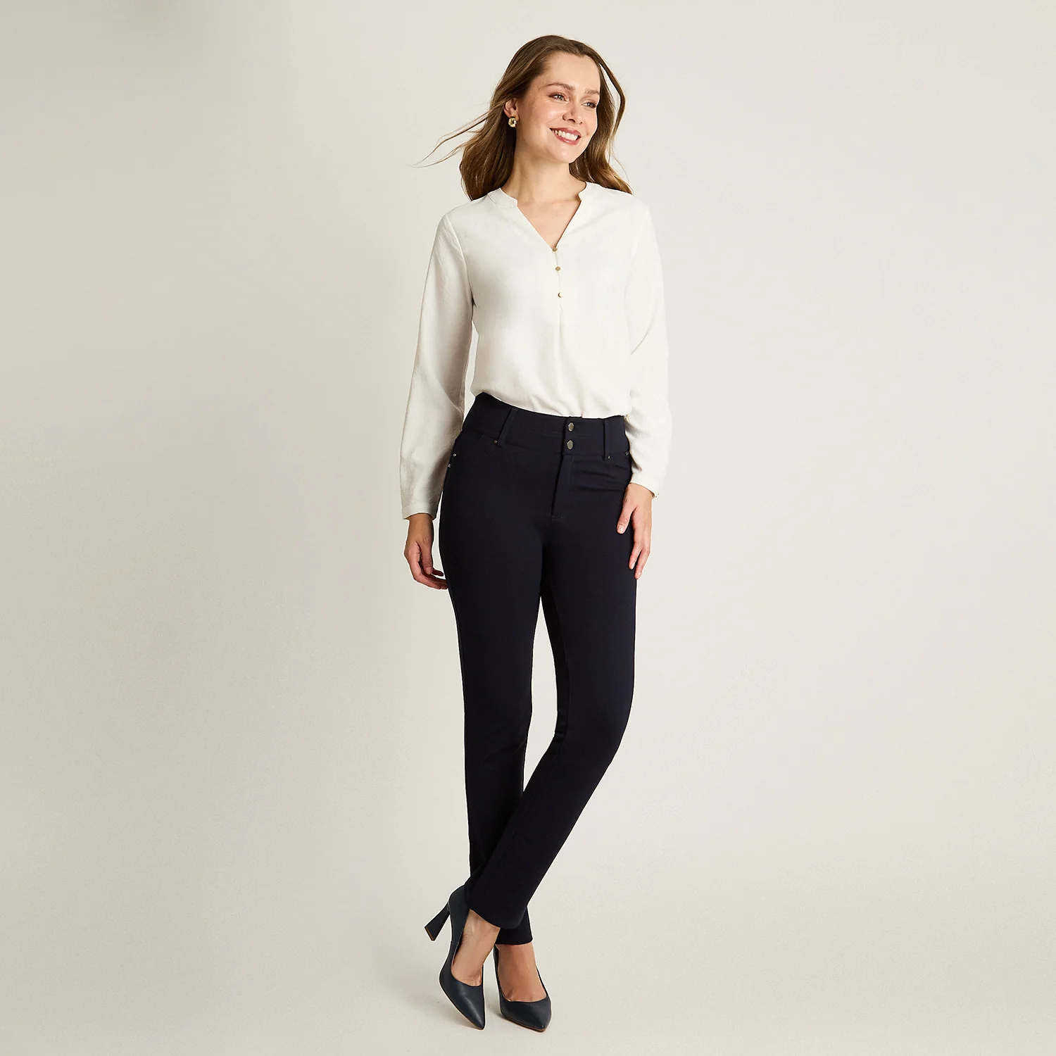 Calza Pretina Ancha Control De Abdomen - Image 4