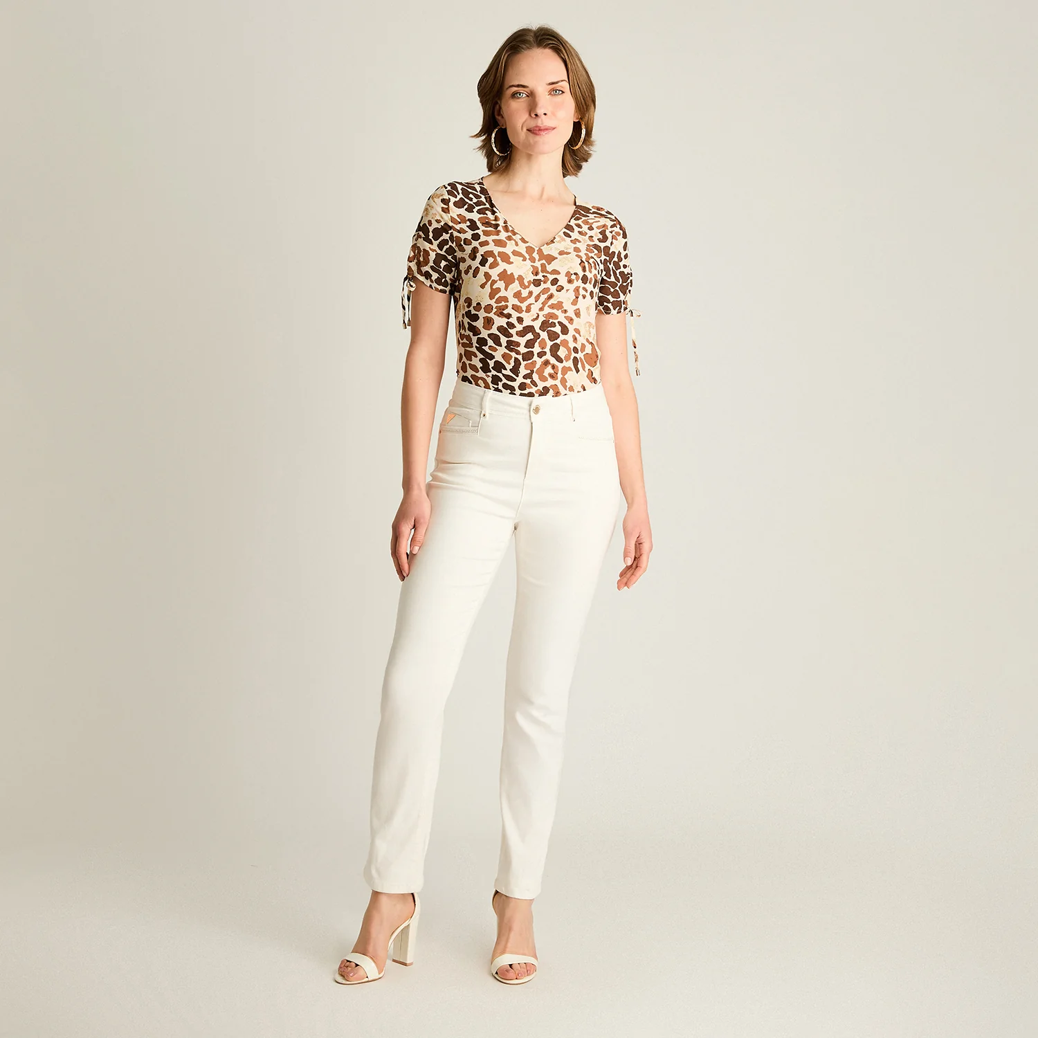 Jeans Crudo Corte Slim con Toque Stretch - Image 4