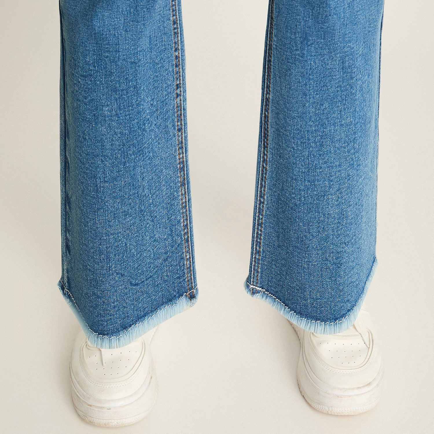 Jeans Azul Flare Tiro Medio - Image 3