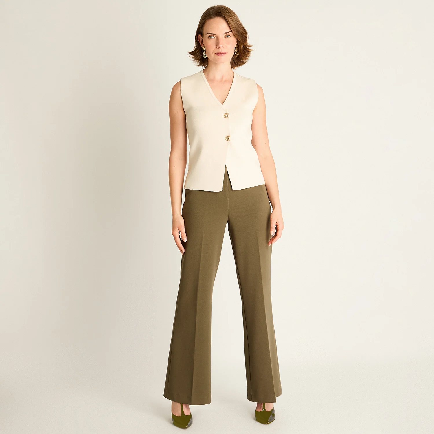 Cardigan Arena Sin Mangas - Image 4