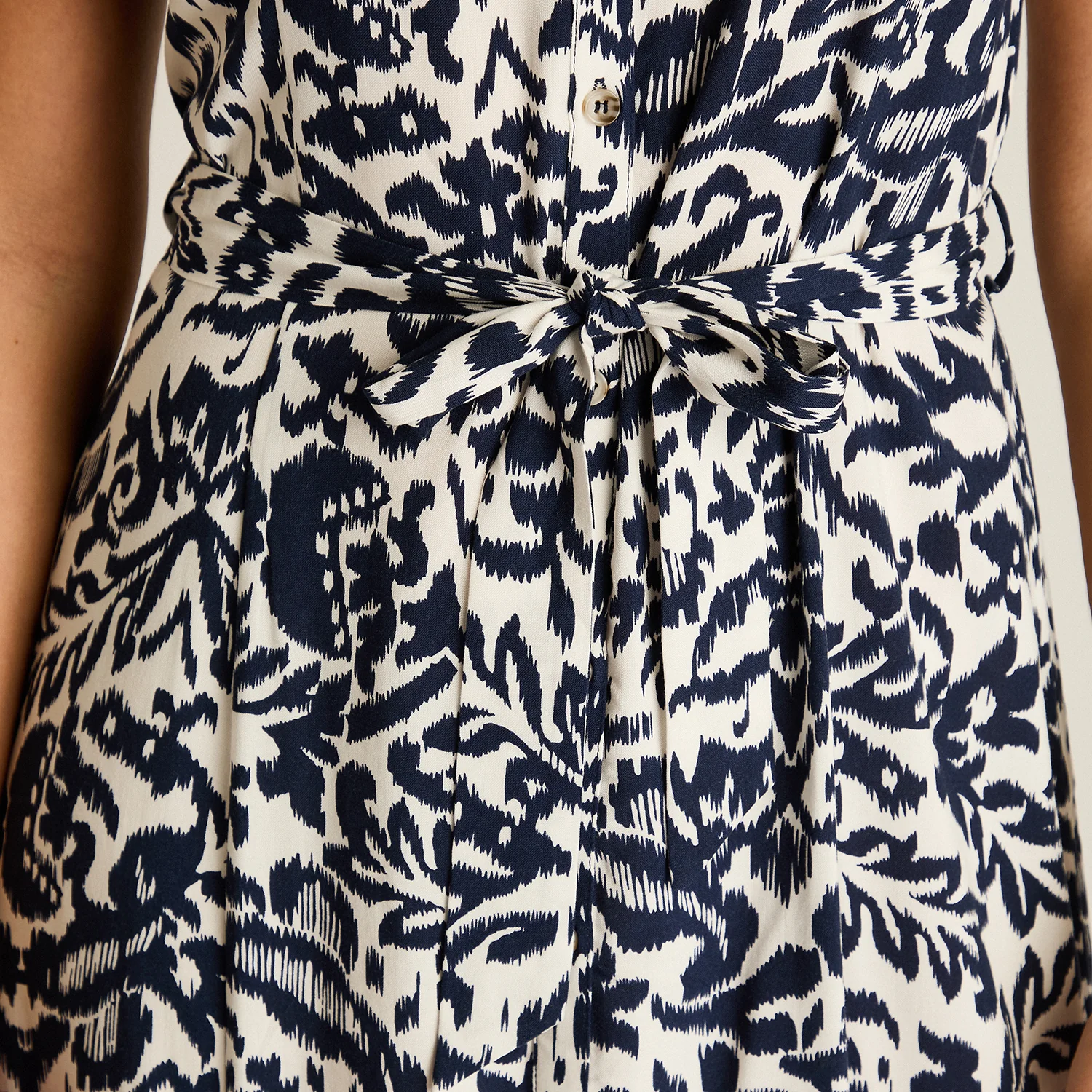 Vestido Midi Azul – Fresco, fluido y de Calce normal - Image 4