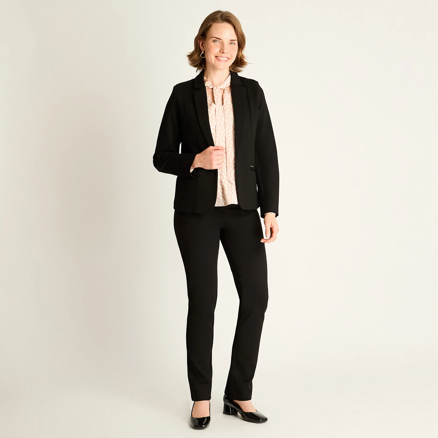 Blazer Negro Entallado - Image 6