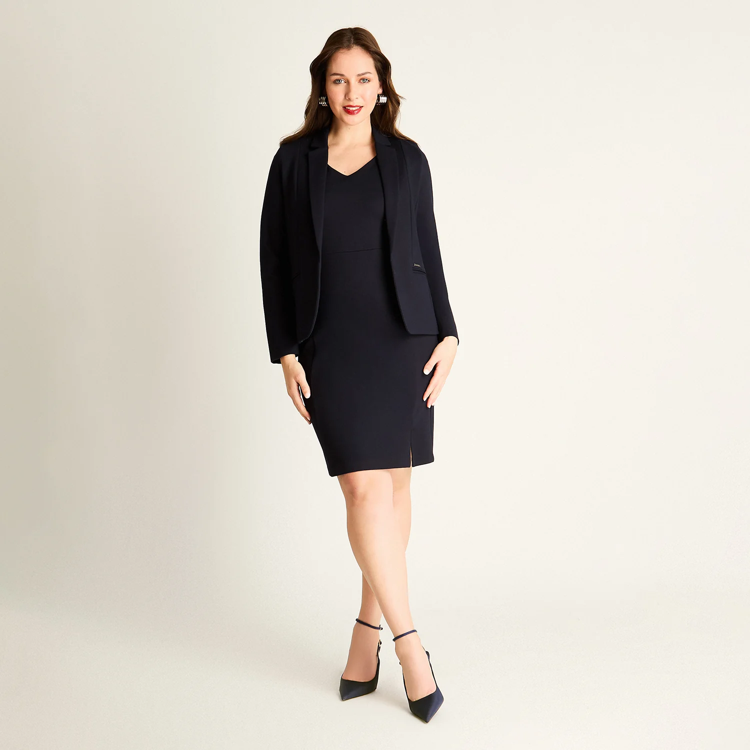 Blazer Azul Entallado - Image 4