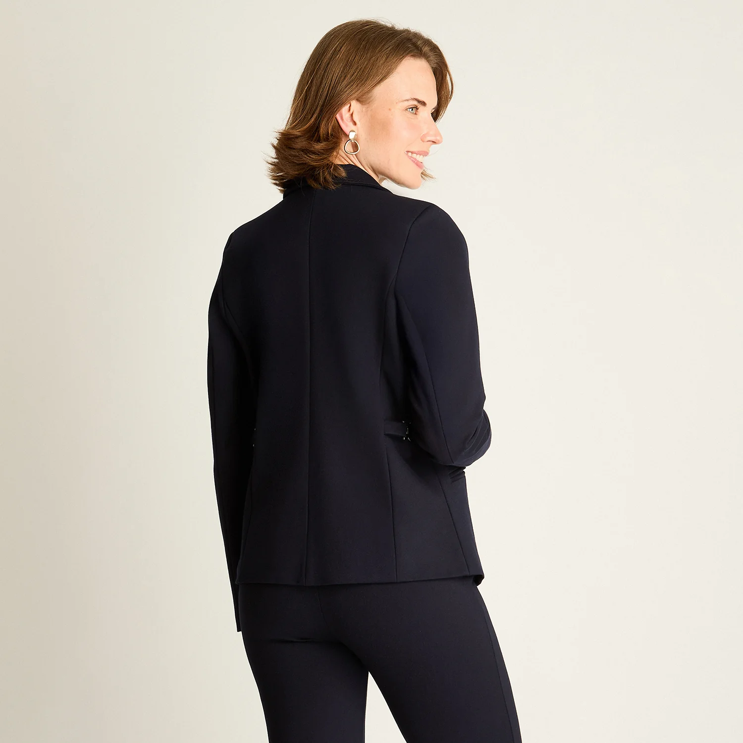 Blazer Azul Entallado - Image 6