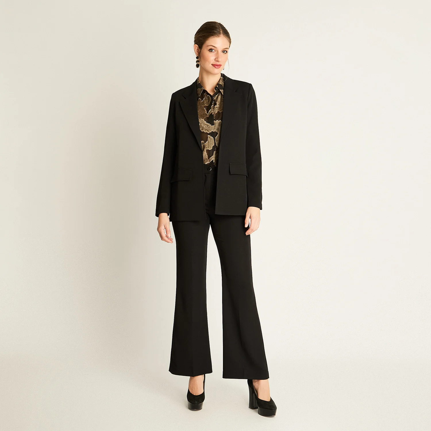 Blazer Negro Liviano - Image 4